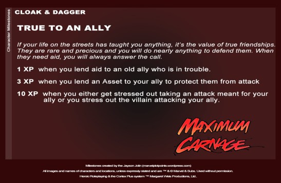 CloakDaggerMCMilestones