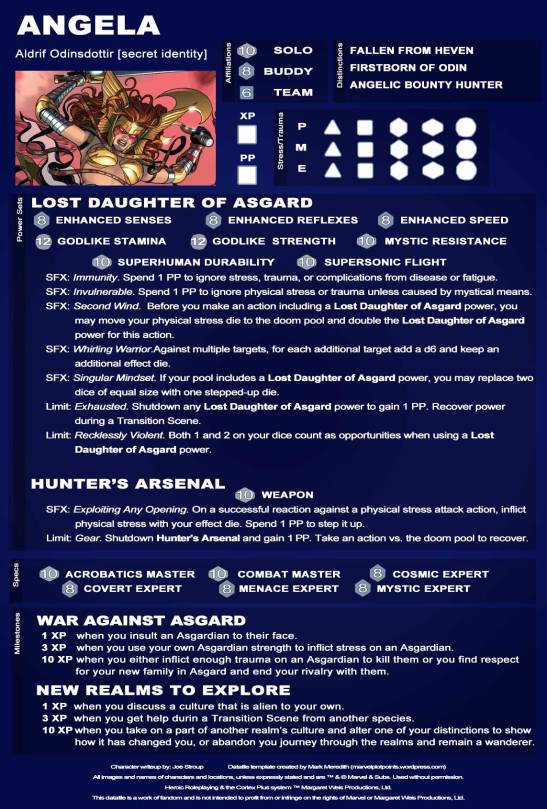 Angela of Heven and Asgard